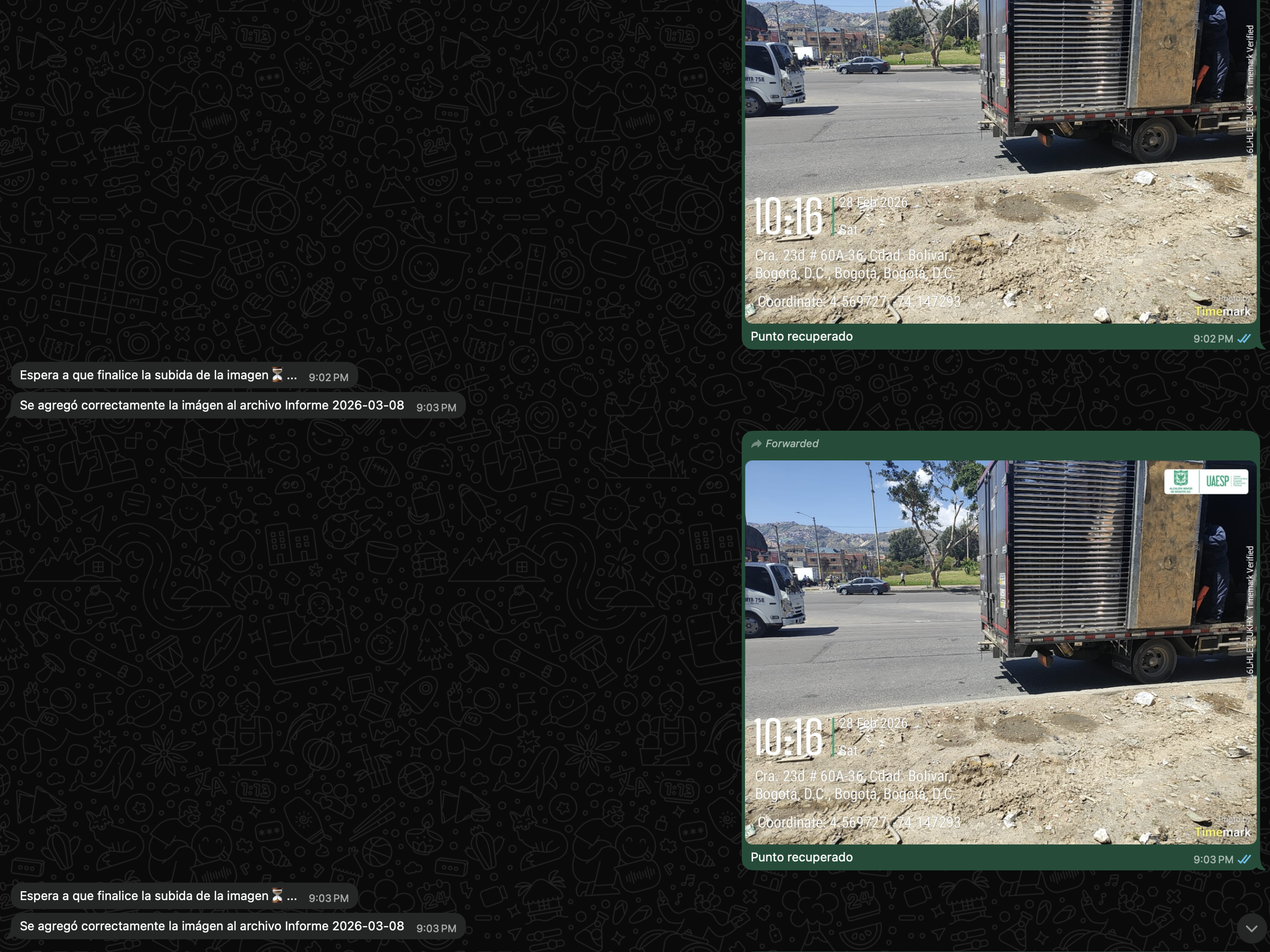 Captura de información